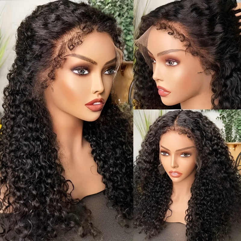 Front Lace Wig Small Curly Women's Fashion Natural Wig