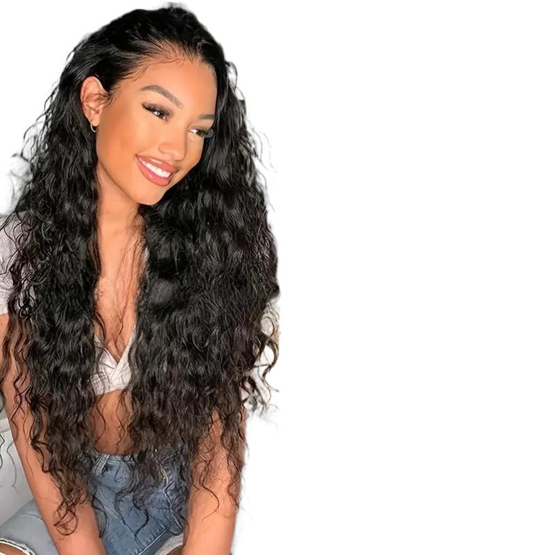 Hot-selling Small Curl 13*4 Front Lace Hand Crochet Wig Curl