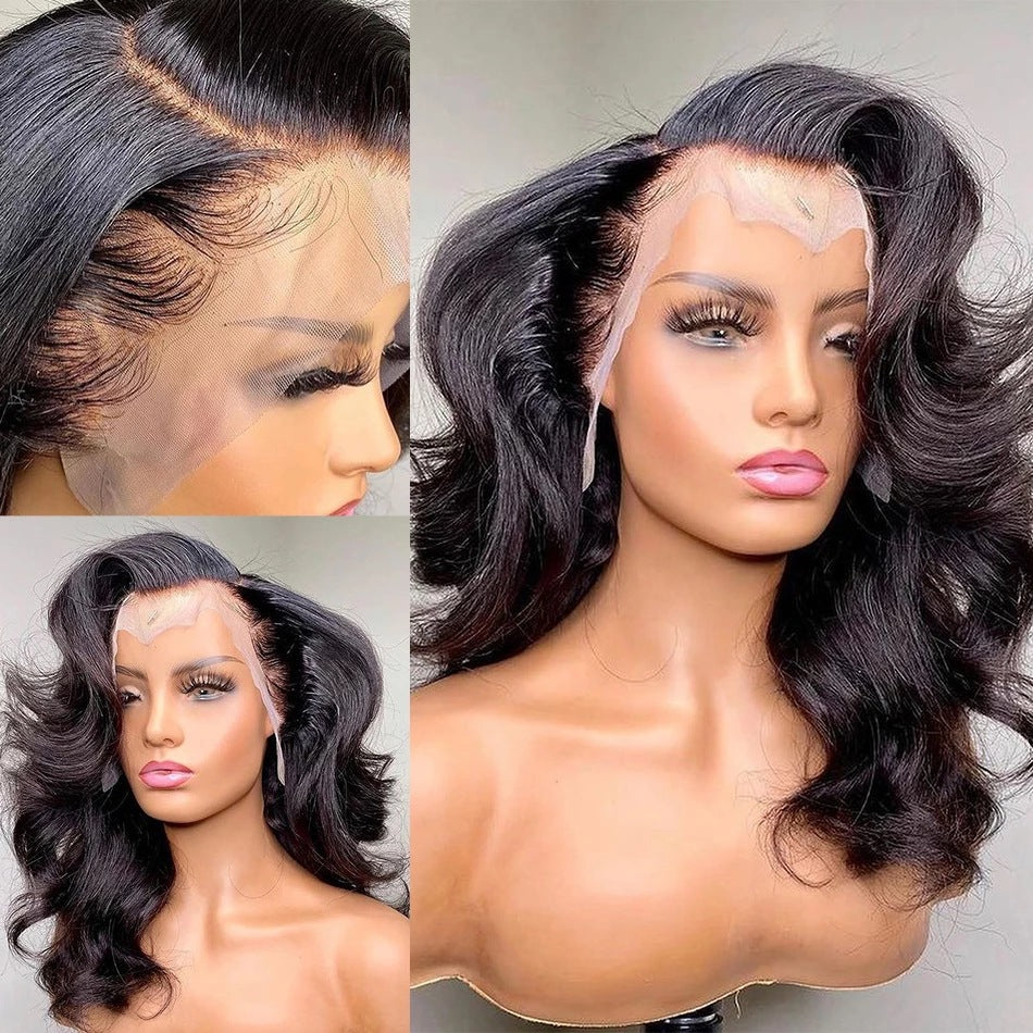 New Wig Women's Wig Small Lace Side Part H Brown Natural Long Curly Wig Cap