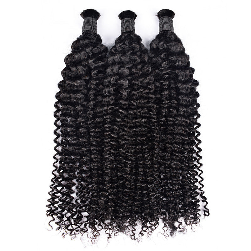 100% Human Hair Braiding Bulk Hair Real Hair Wig Human Hair