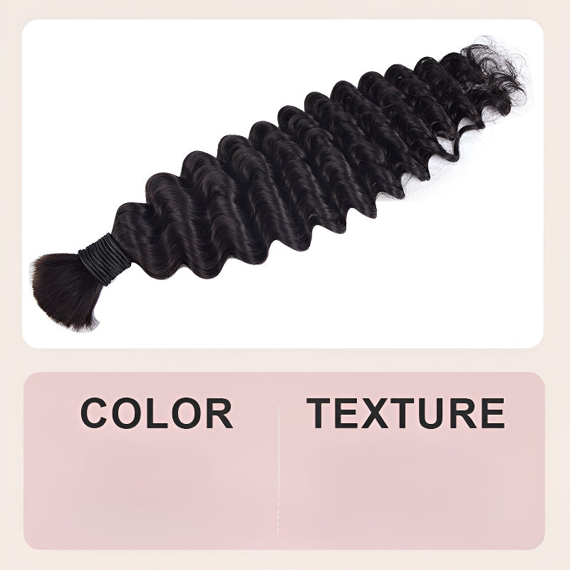 100% Human Hair Braiding Bulk Hair Real Hair Wig Human Hair