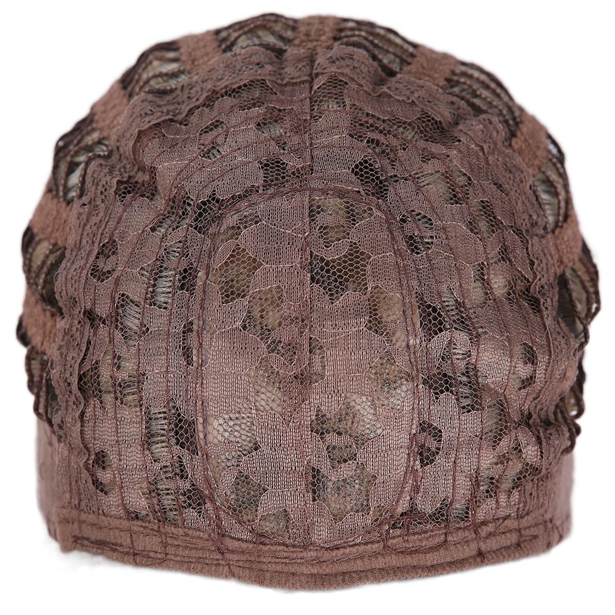 New 12inch Honey Tea Flax Color Air Bangs High Women's Wig Cap