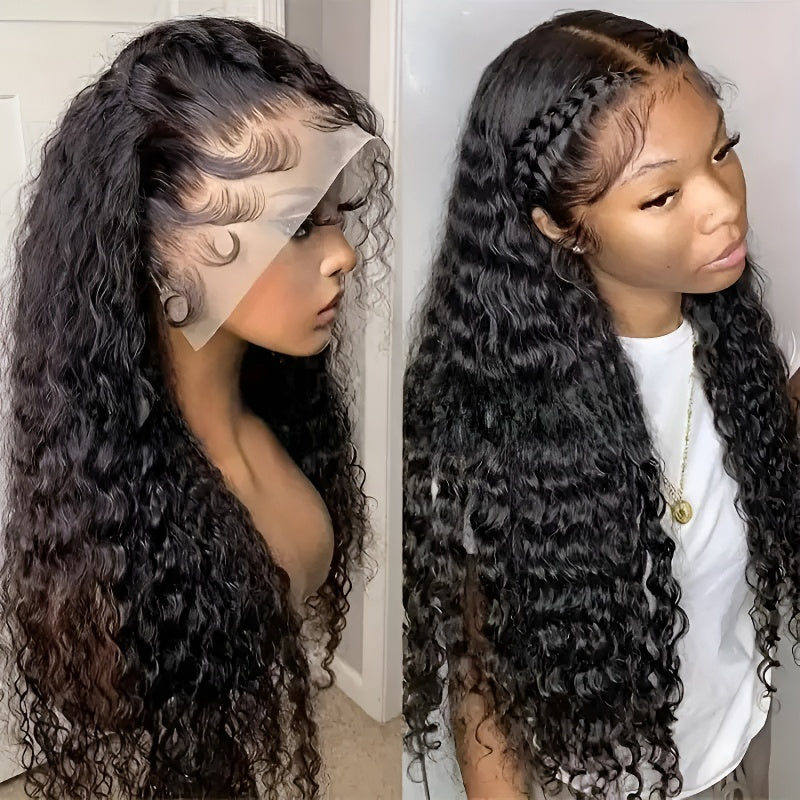 Hot-selling Small Curl 13*4 Front Lace Hand Crochet Wig Curl