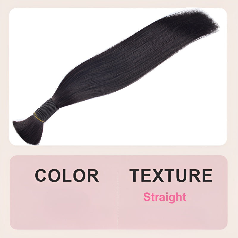 100% Human Hair Braiding Bulk Hair Real Hair Wig Human Hair