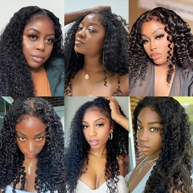 Front Lace Wig Small Curly Women's Fashion Natural Wig