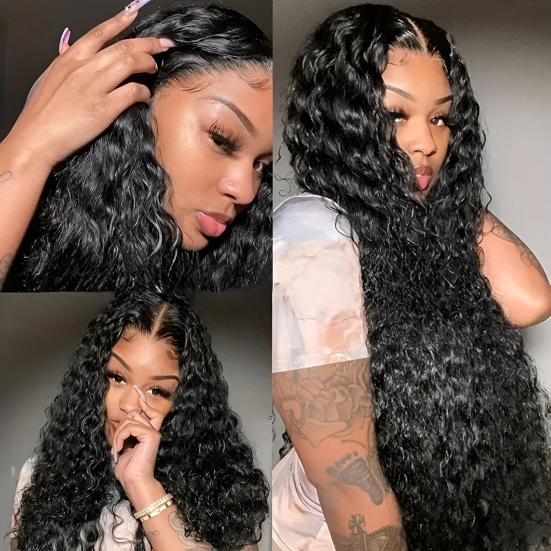 Hot-selling Small Curl 13*4 Front Lace Hand Crochet Wig Curl