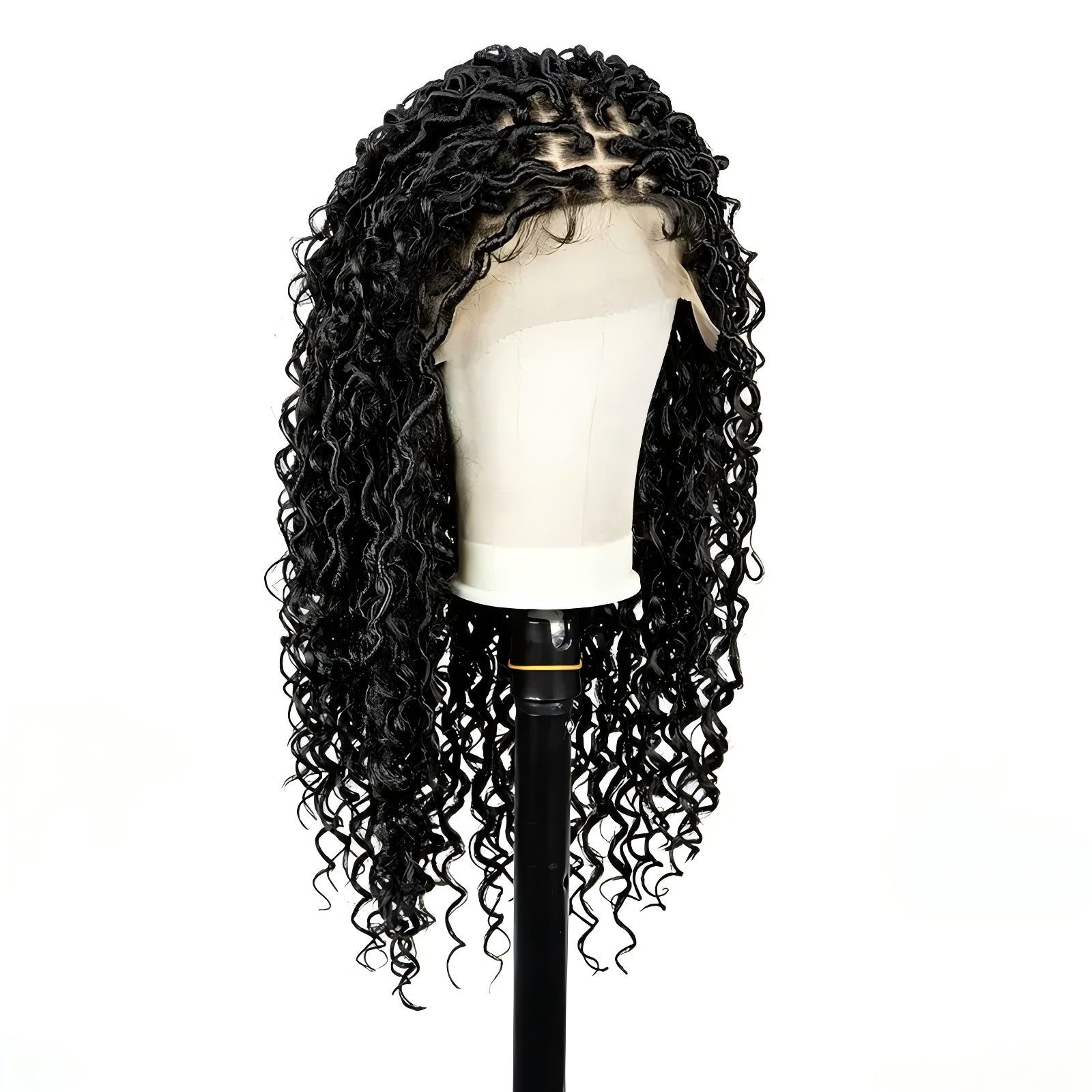Hot-Selling Full Lace New Goddess Locs Braids Wig