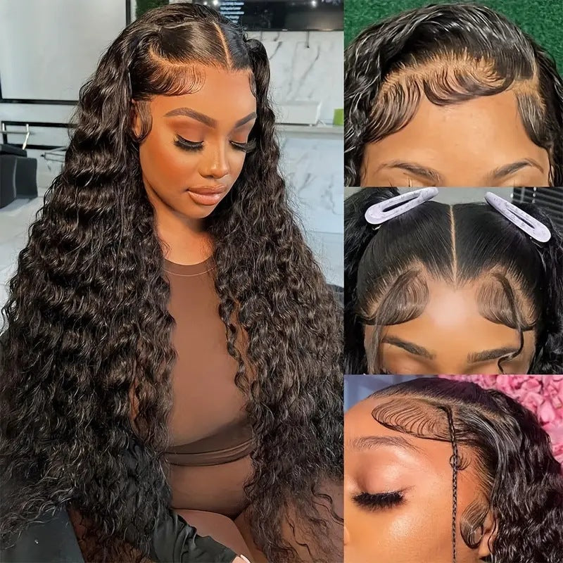 Fashion Front Lace Edge 13*4 Wig Hot Selling Small Curl Wrap Tube Afro Wig
