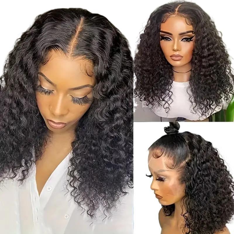 Front Lace Wig Fashion Small Curly Short Curly Hair Natural Hairpiece