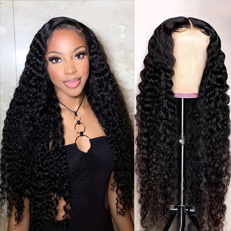 Fashion Lace Front 13*4 Full Wig Hot-Selling Small Curly Tube Long Curly Wig