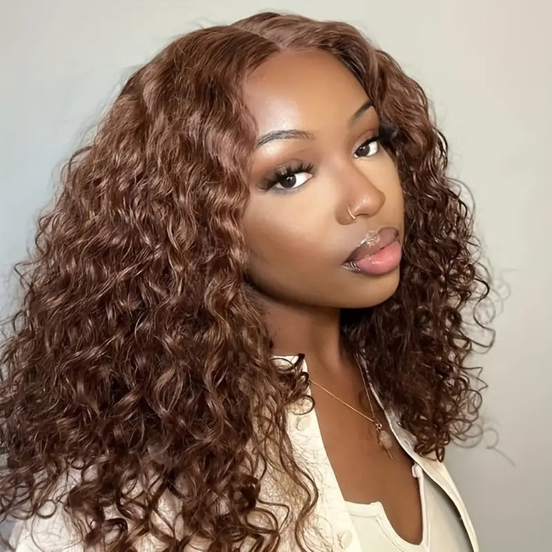 Hot-selling Front Lace Small Curl Wig Cap Fashionable Front Lace Wig Cap