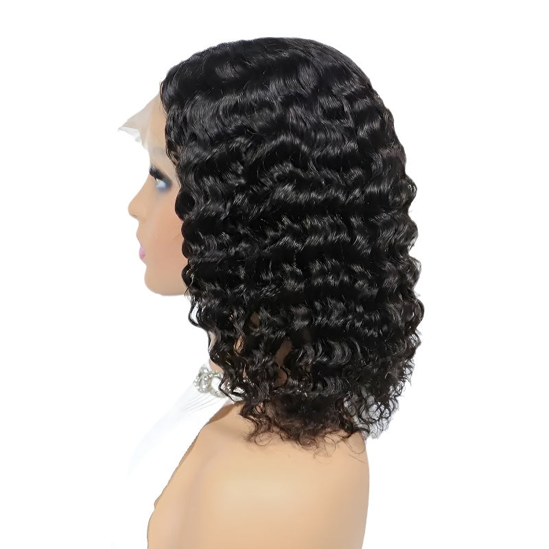 Front Lace Wig Small Curly Women's Fashion Natural Wig