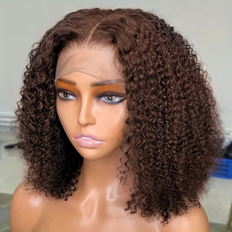 Hot-selling Front Lace Small Curl Wig Cap Fashionable Front Lace Wig Cap