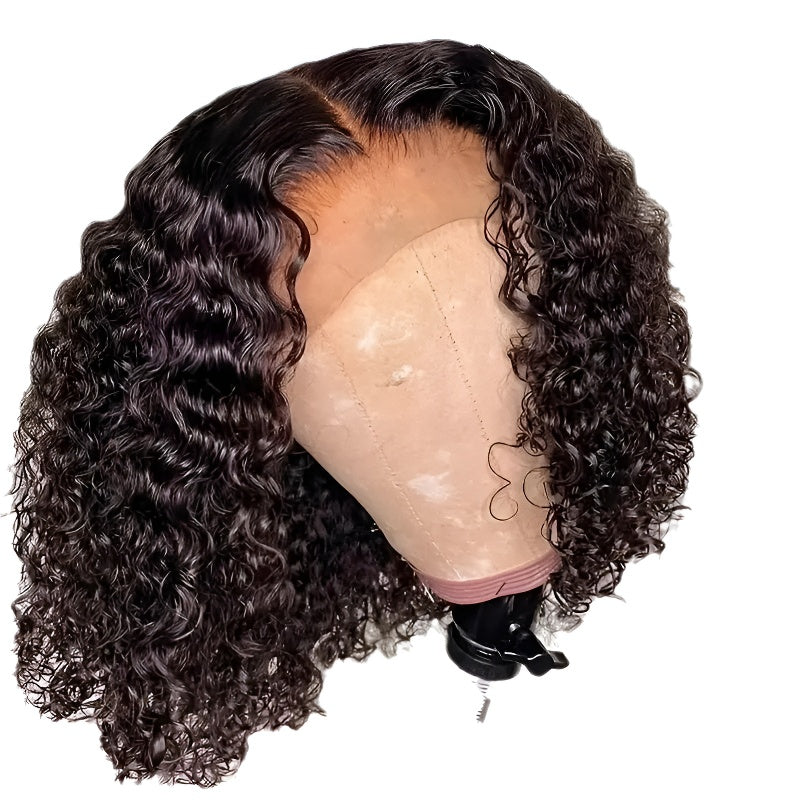 Front Lace Wig Fashion Small Curly Short Curly Hair Natural Hairpiece