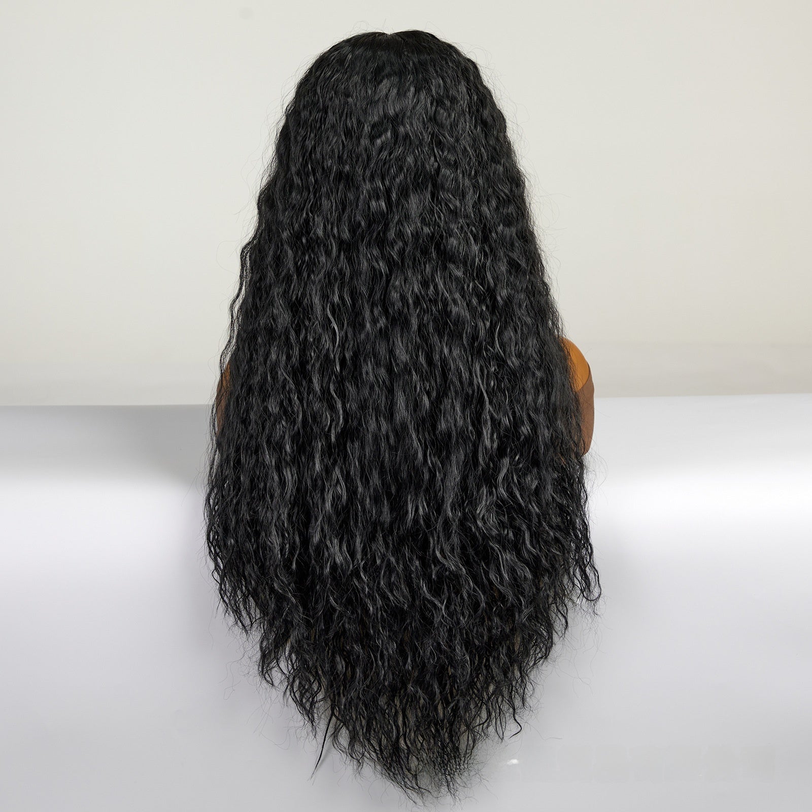 Lace Wig Small T5*1 Curly Long Curly Wig Full Head Hand-Woven Lace Small Curly Natural Hair