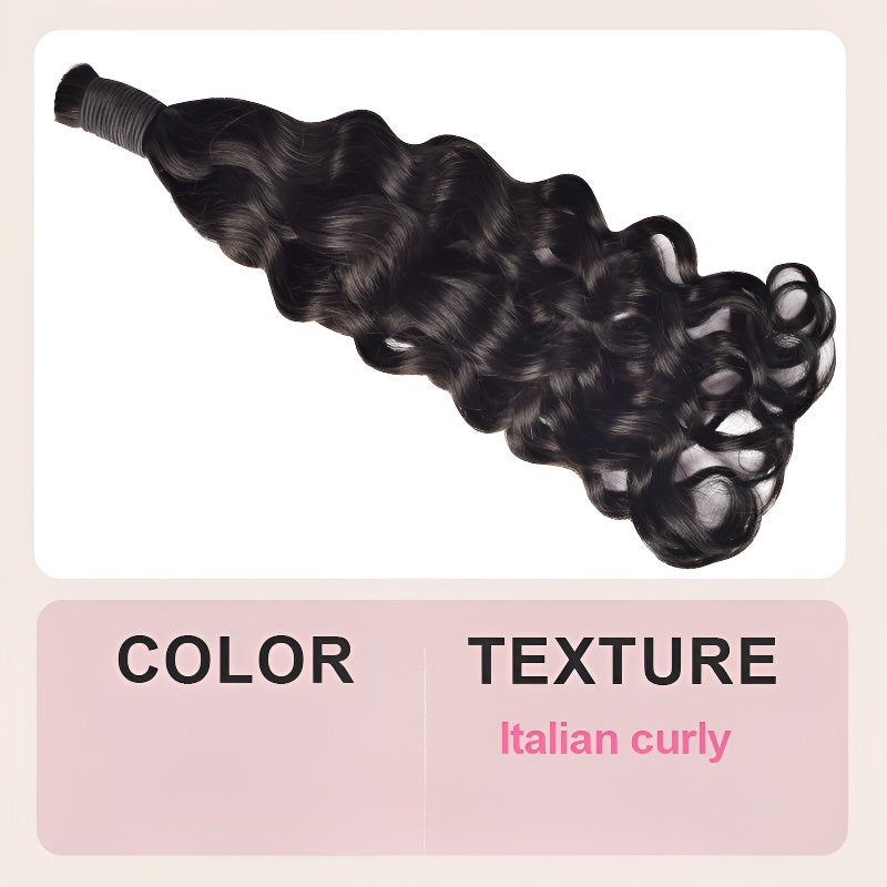 100% Human Hair Braiding Bulk Hair Real Hair Wig Human Hair
