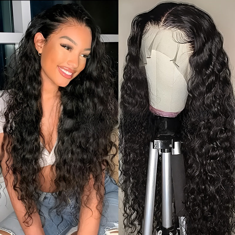 Hot-selling Small Curl 13*4 Front Lace Hand Crochet Wig Curl