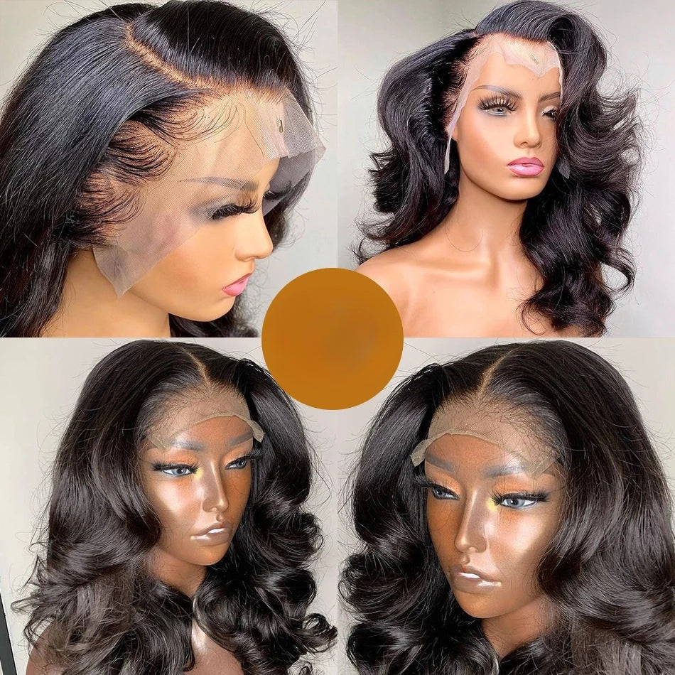 New Wig Women's Wig Small Lace Side Part H Brown Natural Long Curly Wig Cap