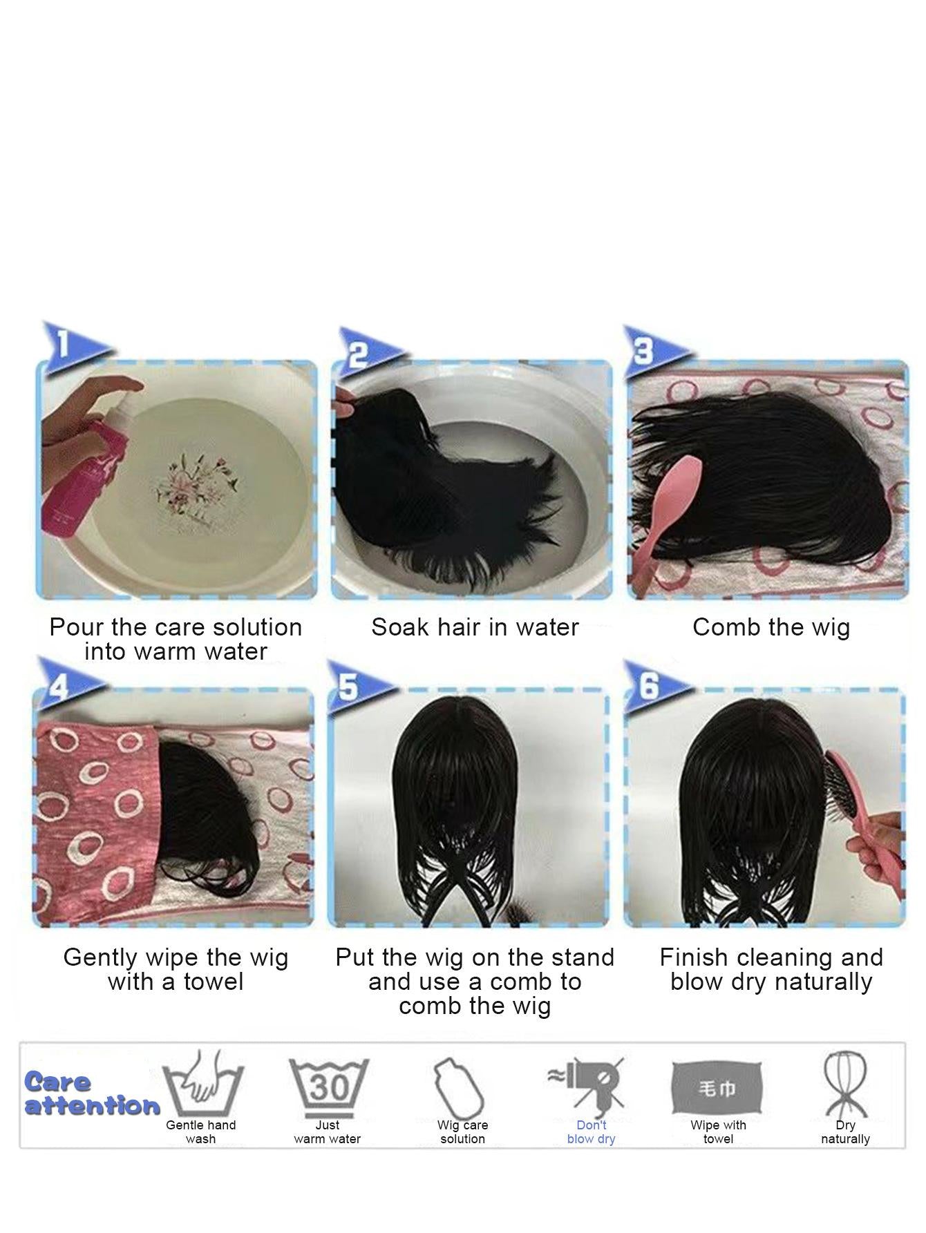 Hot-Selling Fashion Wig for Women with Bangs, Light Brown Long Straight Hair, High-Temperature Fiber Wig, Same-Day Delivery