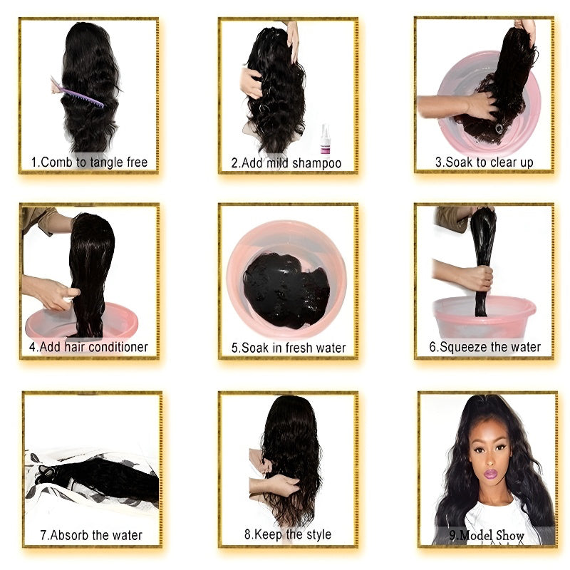 Full Lace Wig with Curly Ends Faux Locs Full Lace