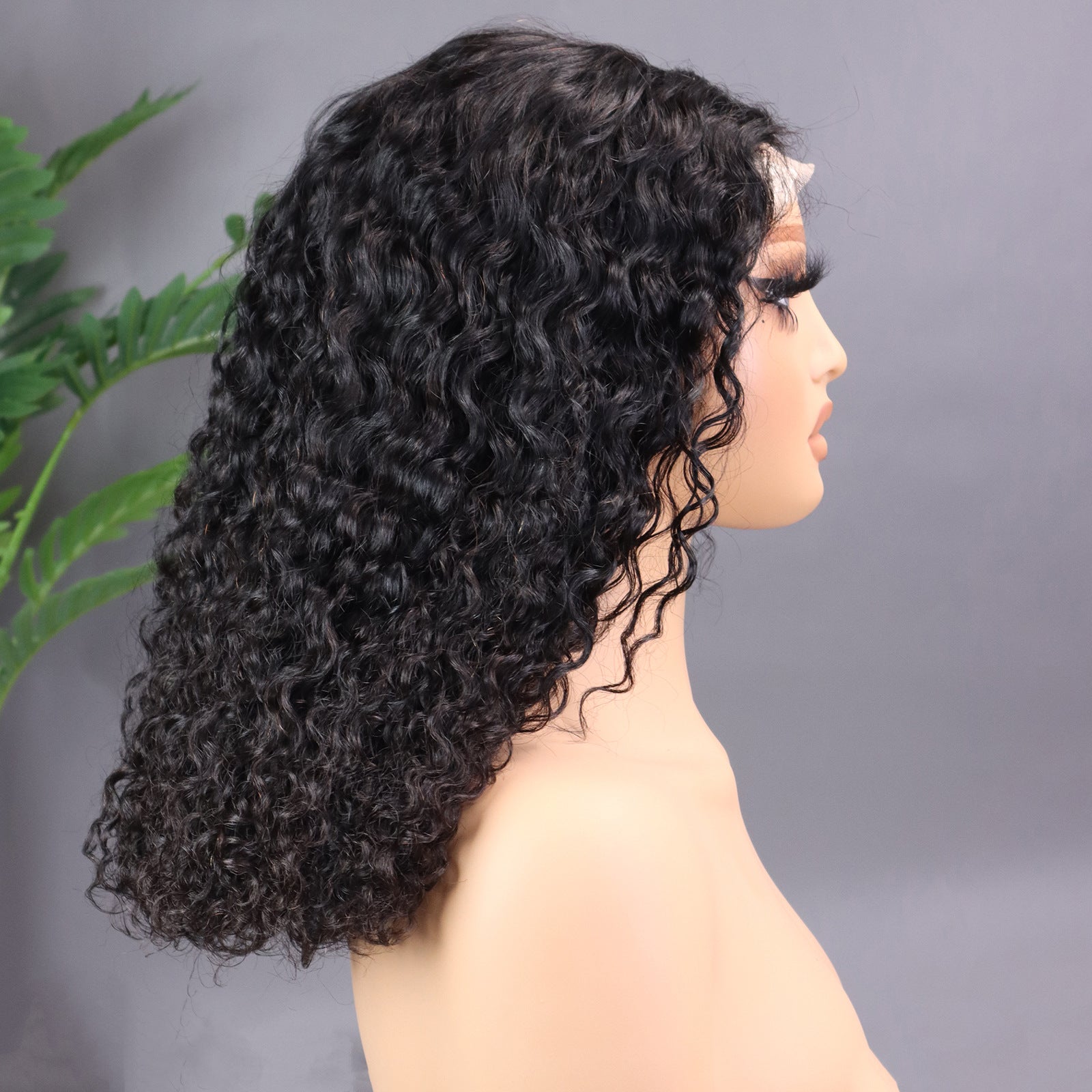 200% Density Pixie Curly Wigs 5x5 Lace Wig SDD Wig Small Curly Wig